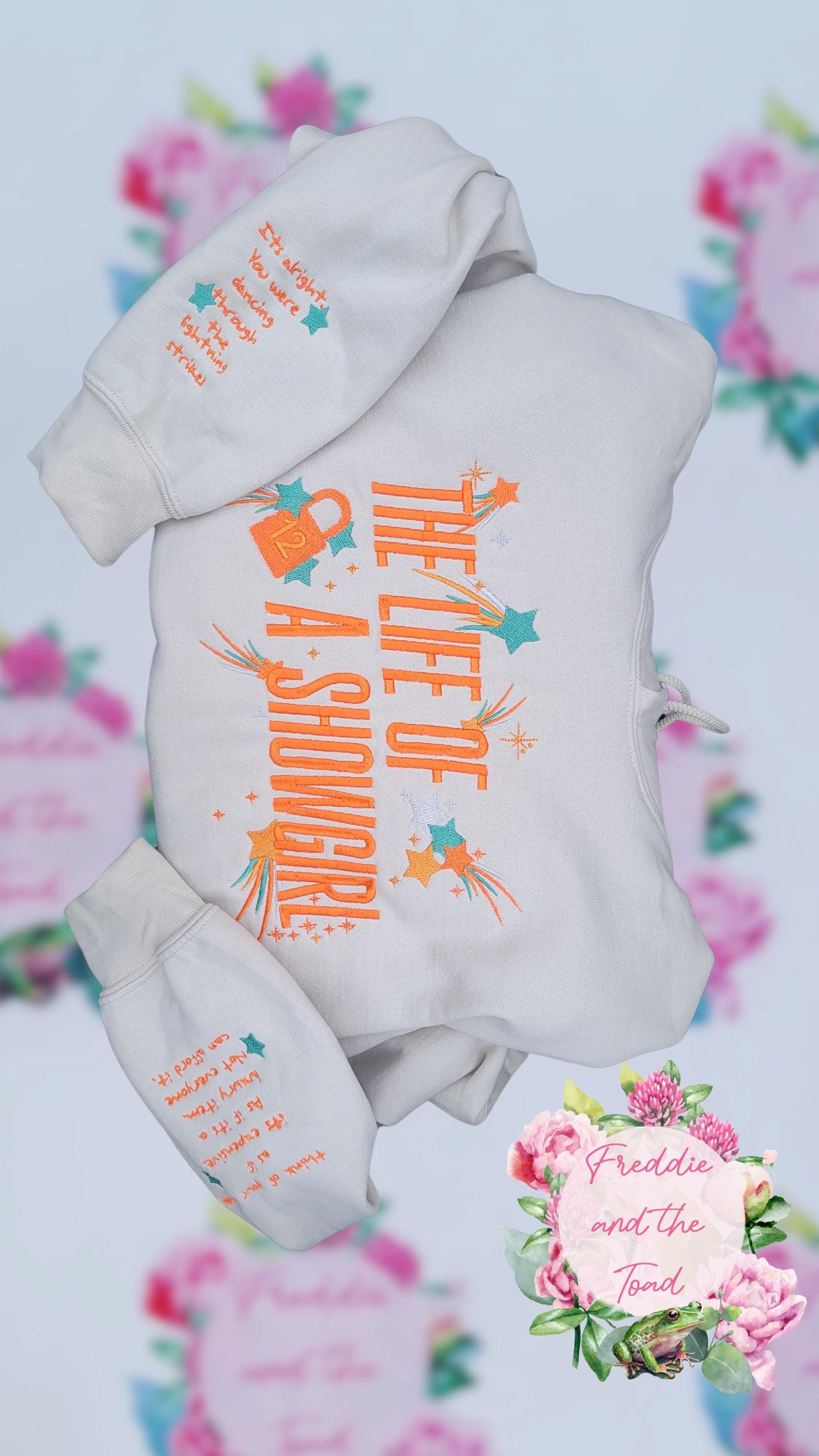 Embroidered TaylorHoodie: Eras Tour Gift swifty sweatshirt - KIDS